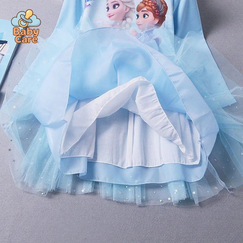 Déguisement reine des neiges avec accessoires