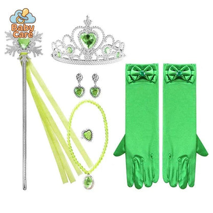 Déguisement fée Clochette Robe Verte Féérique Enfant