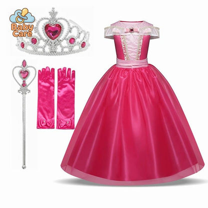 Déguisement princesse carnaval 4 à 10 ans