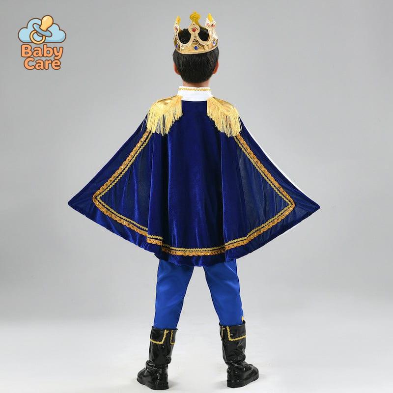 Déguisement roi Enfant Rouge avec Cape