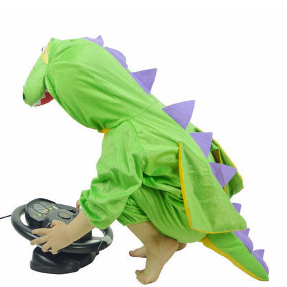 Déguisement Dinosaure Verte Enfant Cosplay