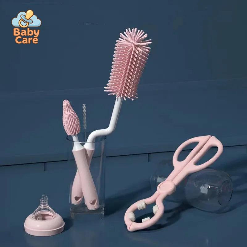 Ensemble de brosse à biberon et tétine – Goupillon à biberon
