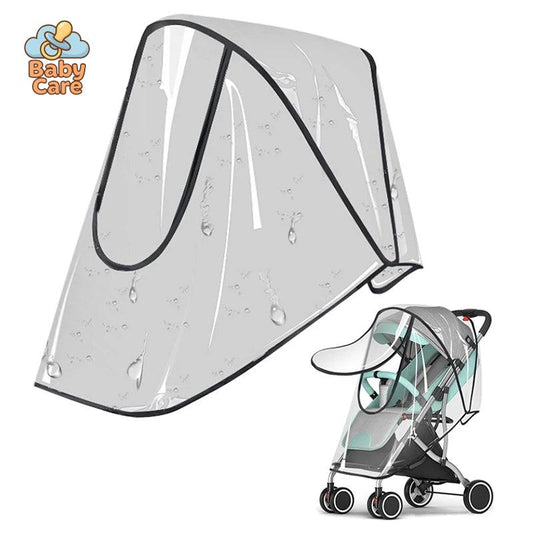 Protection de pluie – Housse de poussette imperméable pour bébé