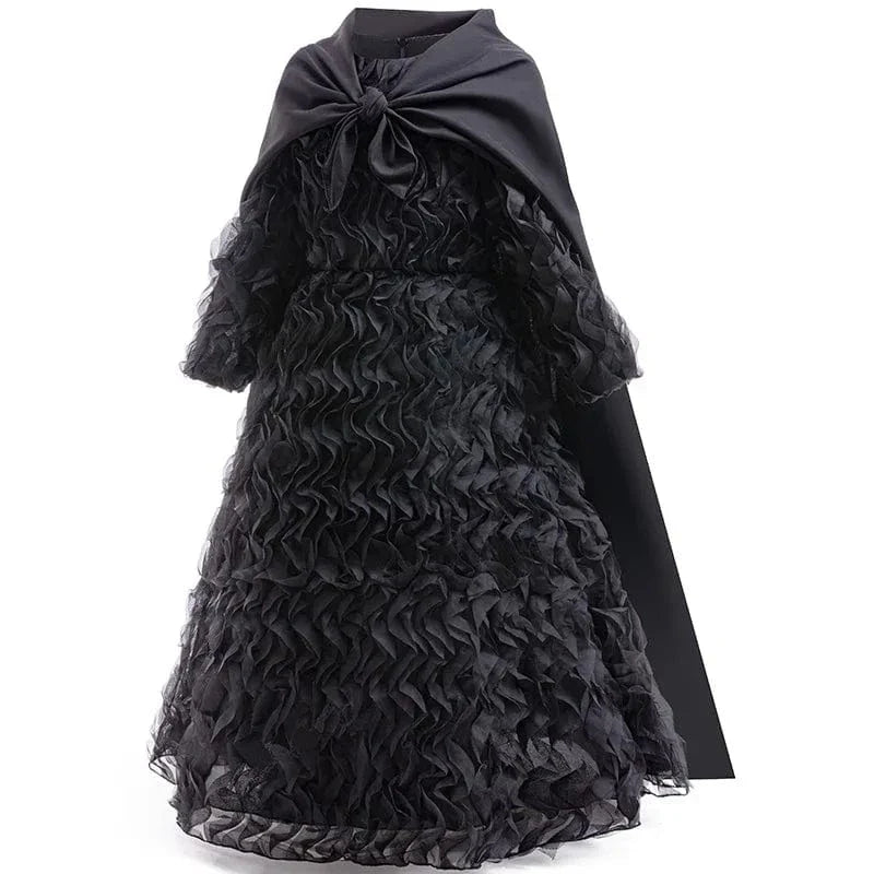 Déguisement de Sorcière Halloween Enfant Robe Noire