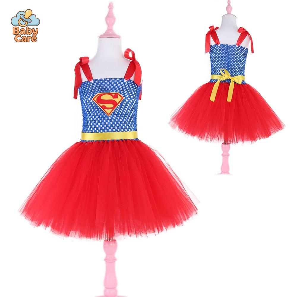 Déguisement super héros fille Wonder Woman carnaval