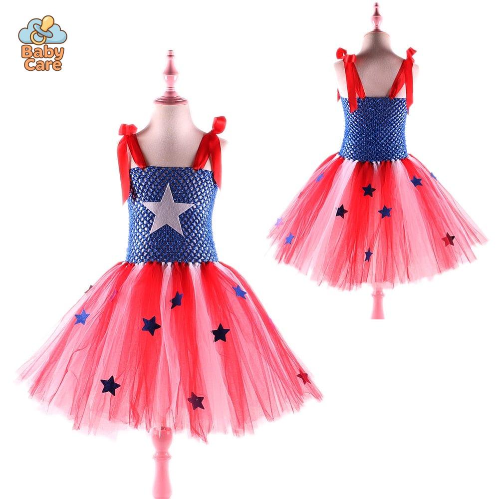 Déguisement super héros fille Wonder Woman carnaval