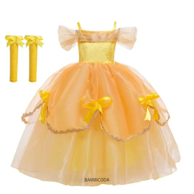 Déguisement Princesse Belle Enfant avec Accessoires