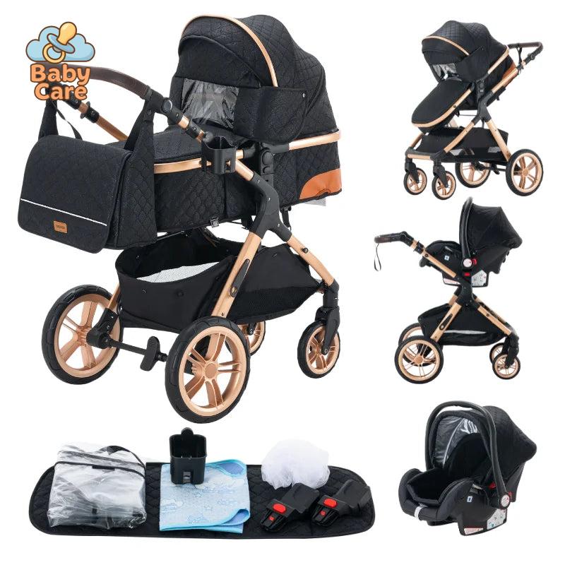 Poussette trio 3 en 1 Dernière génération – Poussette, Landau, Siège Auto et ses accessoires