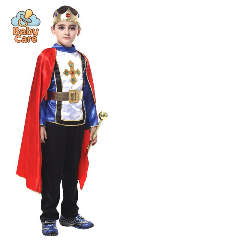 Déguisement roi Médiéval Enfant avec Cape