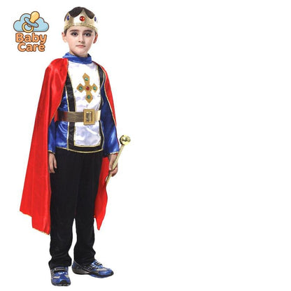 Déguisement roi Médiéval Enfant avec Cape