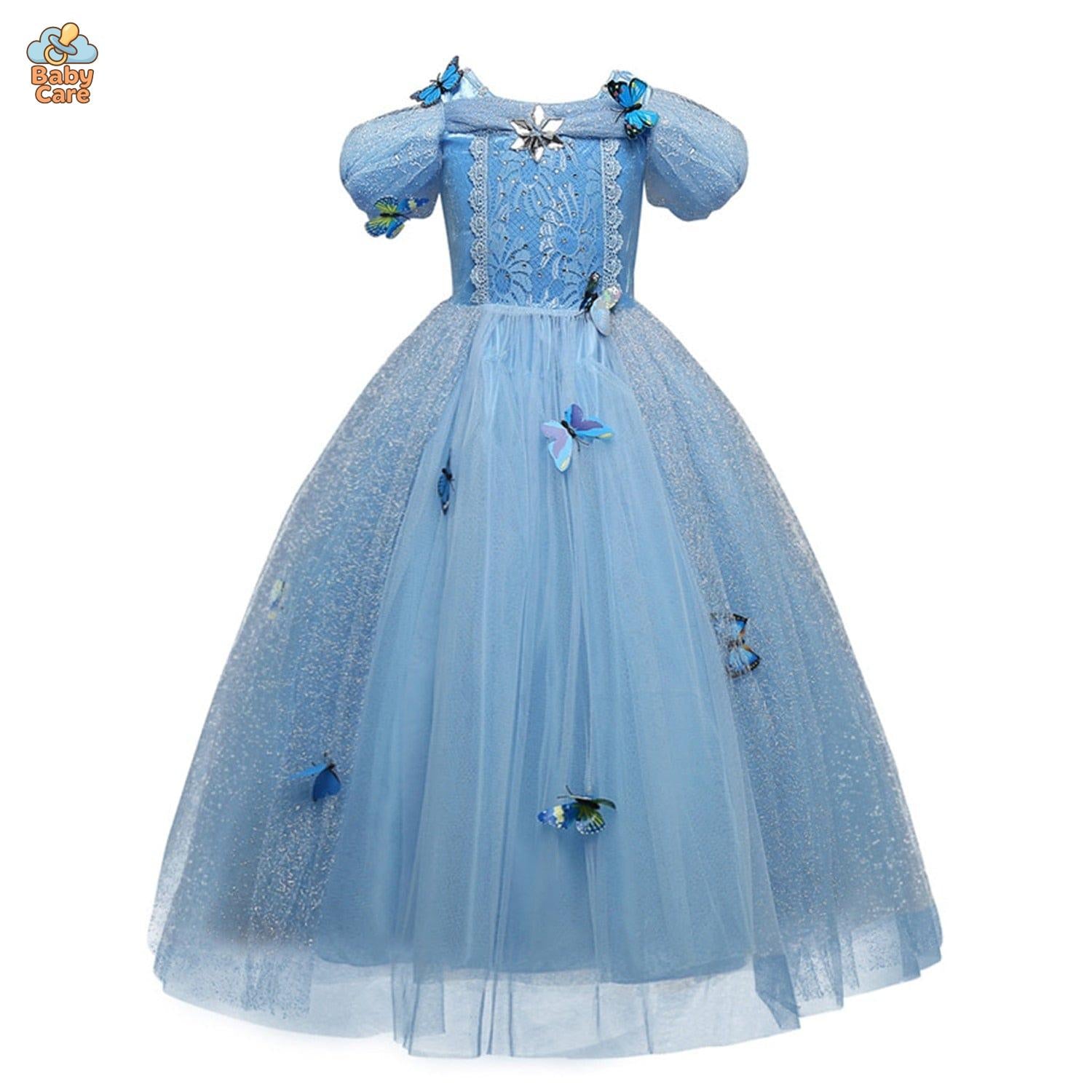 Déguisement princesse carnaval 4 à 10 ans