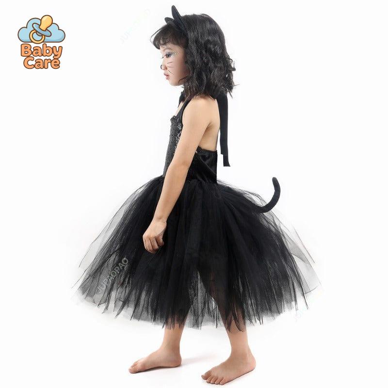 Déguisement Chat Noir Enfant avec Accessoires