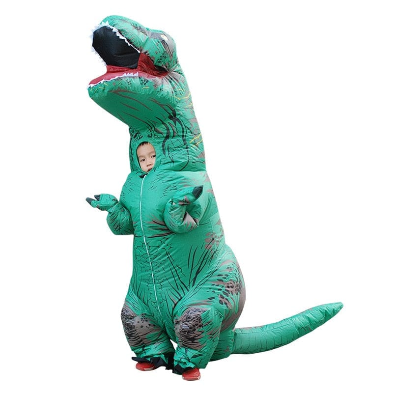 Déguisement dinosaure gonflable carnaval enfant et adulte