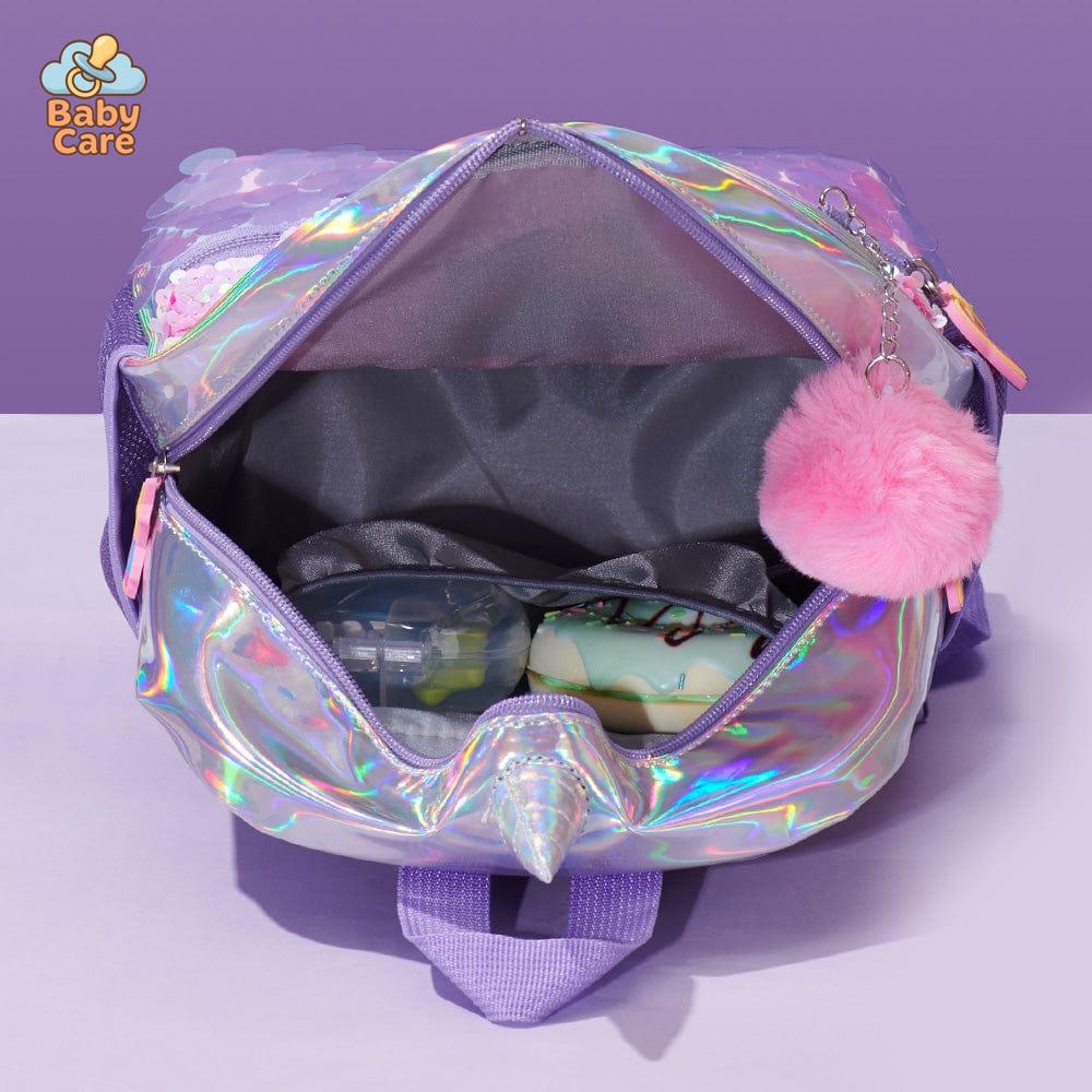 Cartable licorne à paillettes réversible
