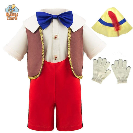 Déguisement carnaval pinocchio bébé et enfant