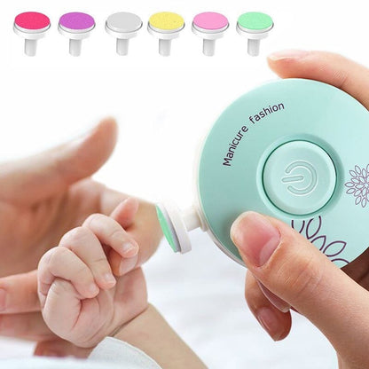 Coupe ongle bébé électrique 6-en-1