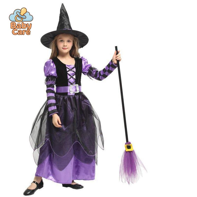 Déguisement de Sorcière Enfant avec Accessoires