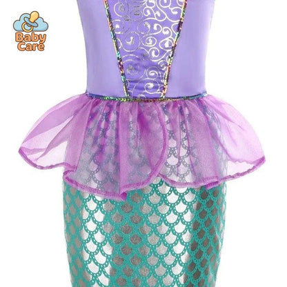 Déguisement Princesse Sirène Ariel Enfant Cosplay Féérique