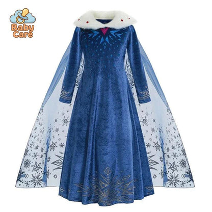 Déguisement Princesse Robe Elsa Anna Fille