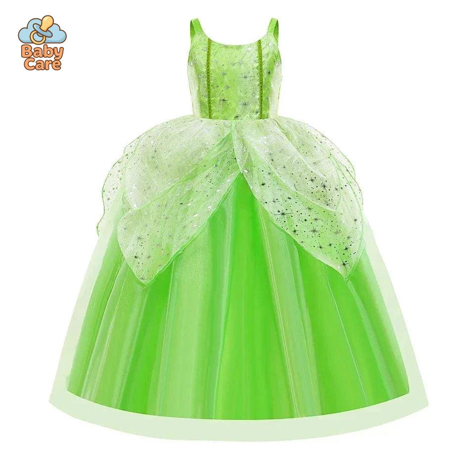 Déguisement fée Princesse Verte pour Enfant