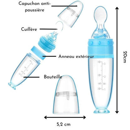 Biberon Cuillère Anti-Fuite | Bébé Filou