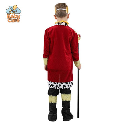 Déguisement roi Médiéval Enfant avec Cape