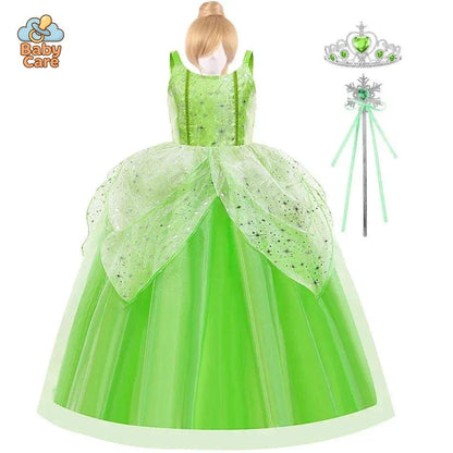 Déguisement fée Princesse Verte pour Enfant