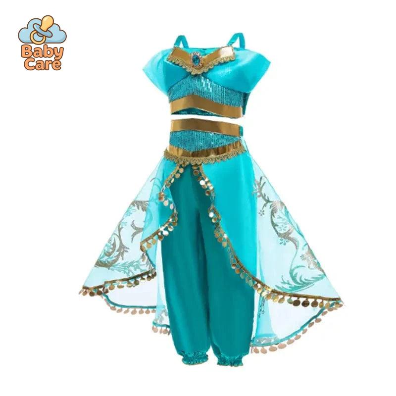Déguisement Princesse Jasmine Fille Luxe