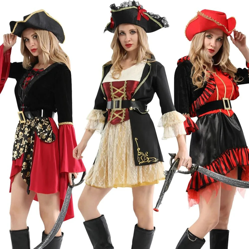 Déguisement pirate homme et femme costume halloween carnaval