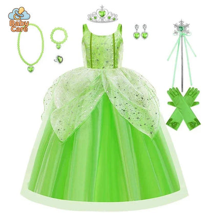 Déguisement fée Princesse Verte pour Enfant