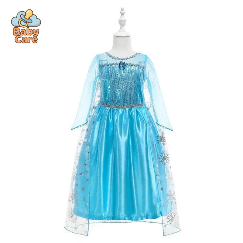 Déguisement Princesse Elsa Enfant Déguisement Bleu