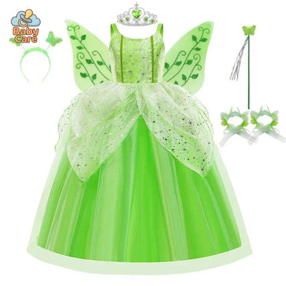 Déguisement fée Princesse Verte pour Enfant