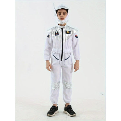 Costume d'Astronaute Enfant avec Casque Brillant