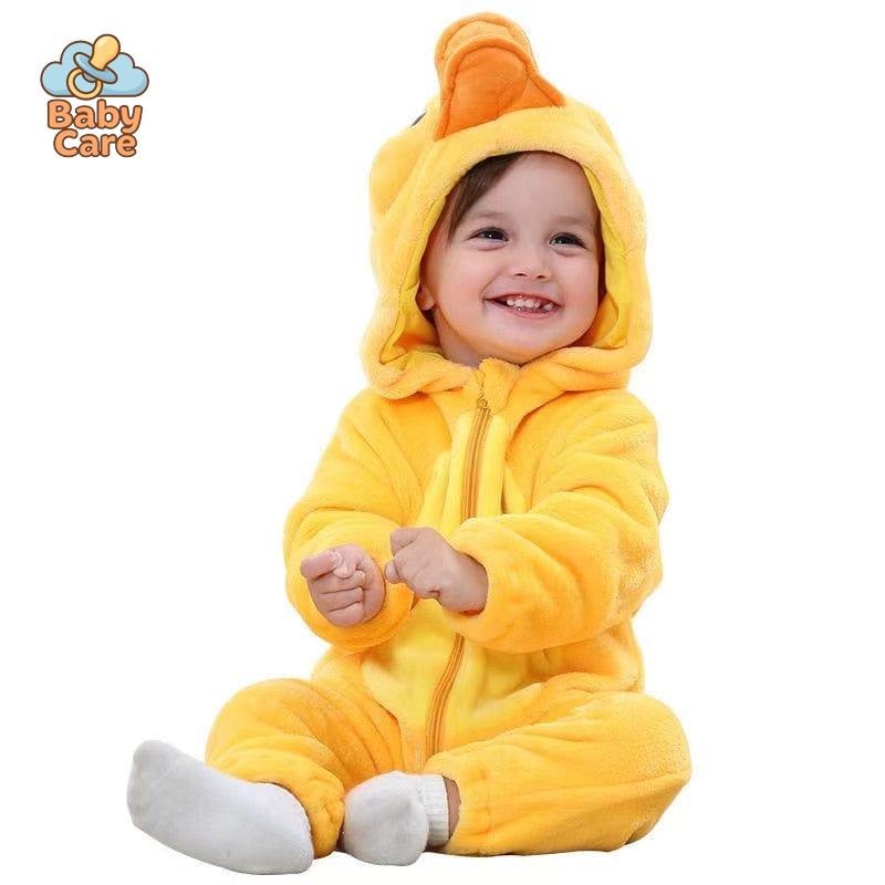Grenouillère déguisement animaux bébé