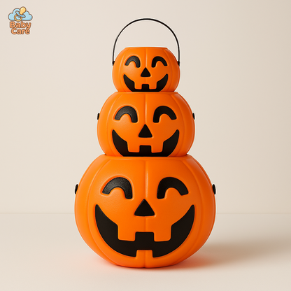 Sceau bonbon halloween forme de citrouille