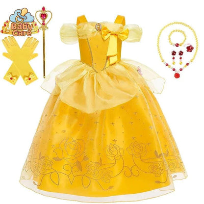 Déguisement Princesse Belle Enfant avec Accessoires