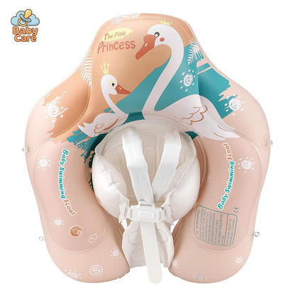Bouée pour bébé Rose avec ombrelle – flotteur pour bébé