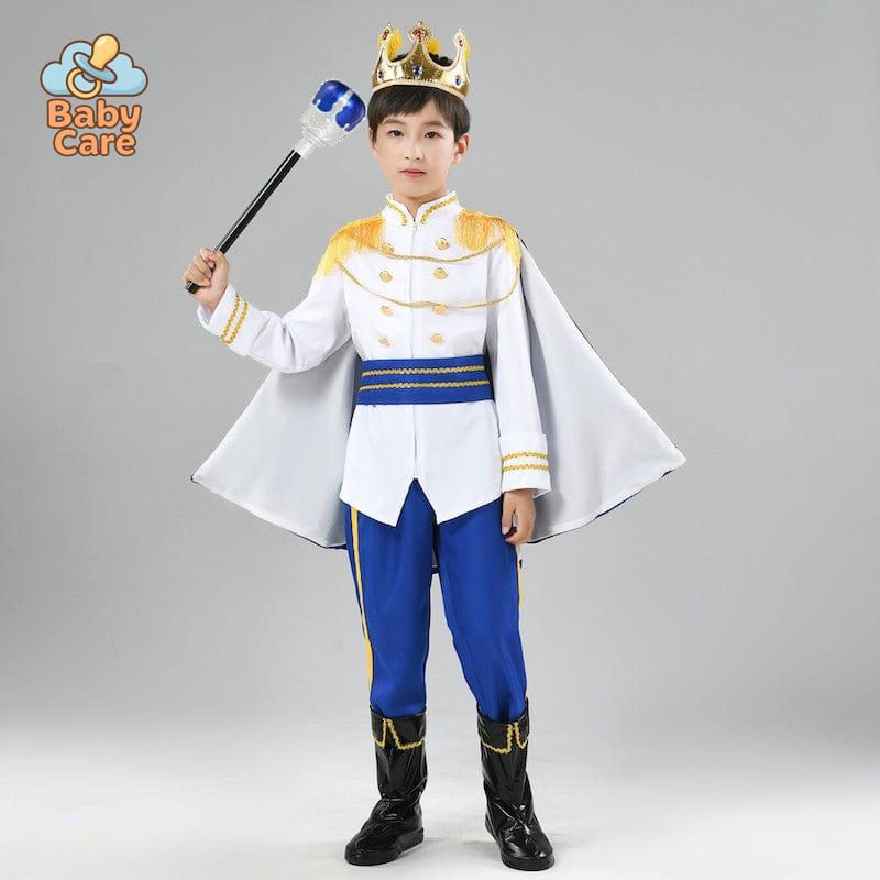Déguisement roi Enfant Rouge avec Cape