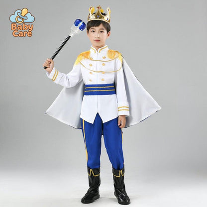 Déguisement roi Enfant Rouge avec Cape