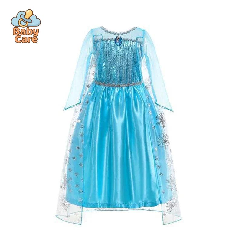 Déguisement Princesse Elsa Enfant Déguisement Bleu