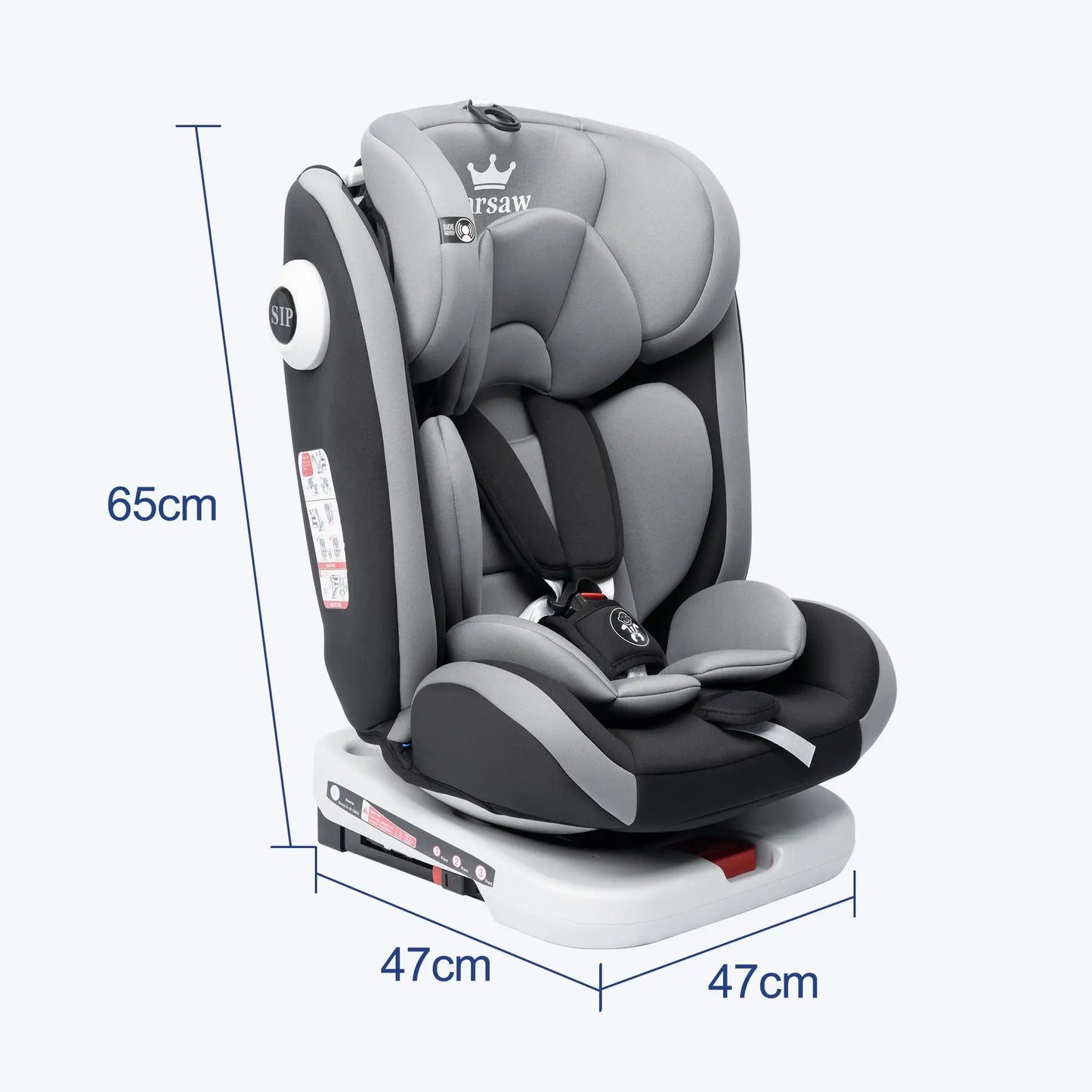 Siège auto Isofix Pivotant