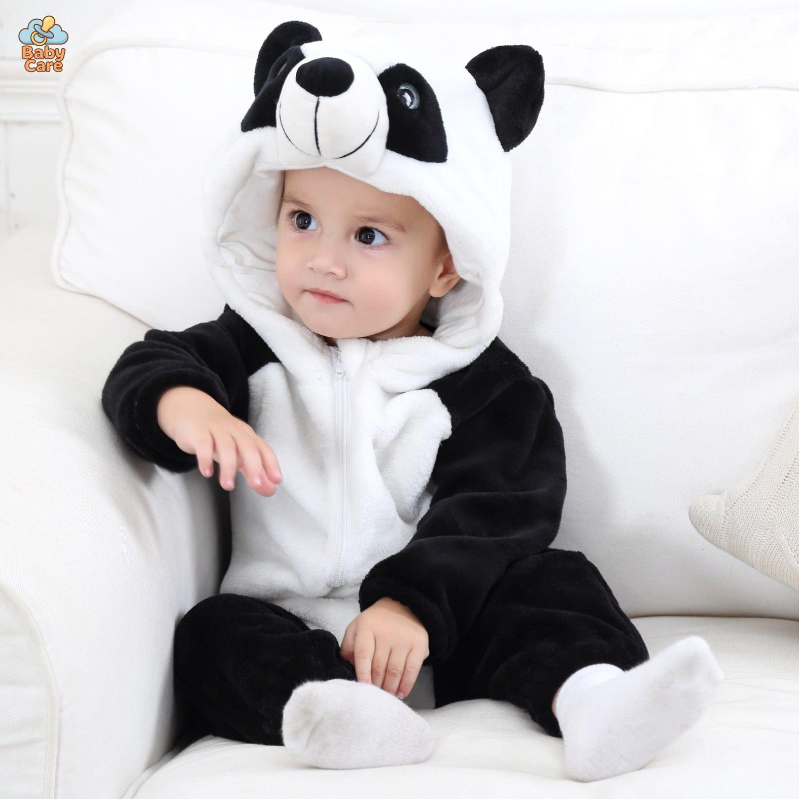 Grenouillère déguisement animaux bébé