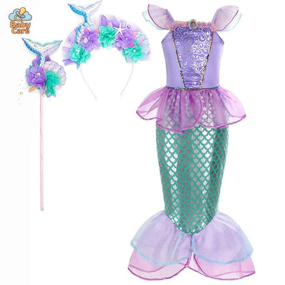 Déguisement Princesse Ariel Enfant Costume Anniversaire