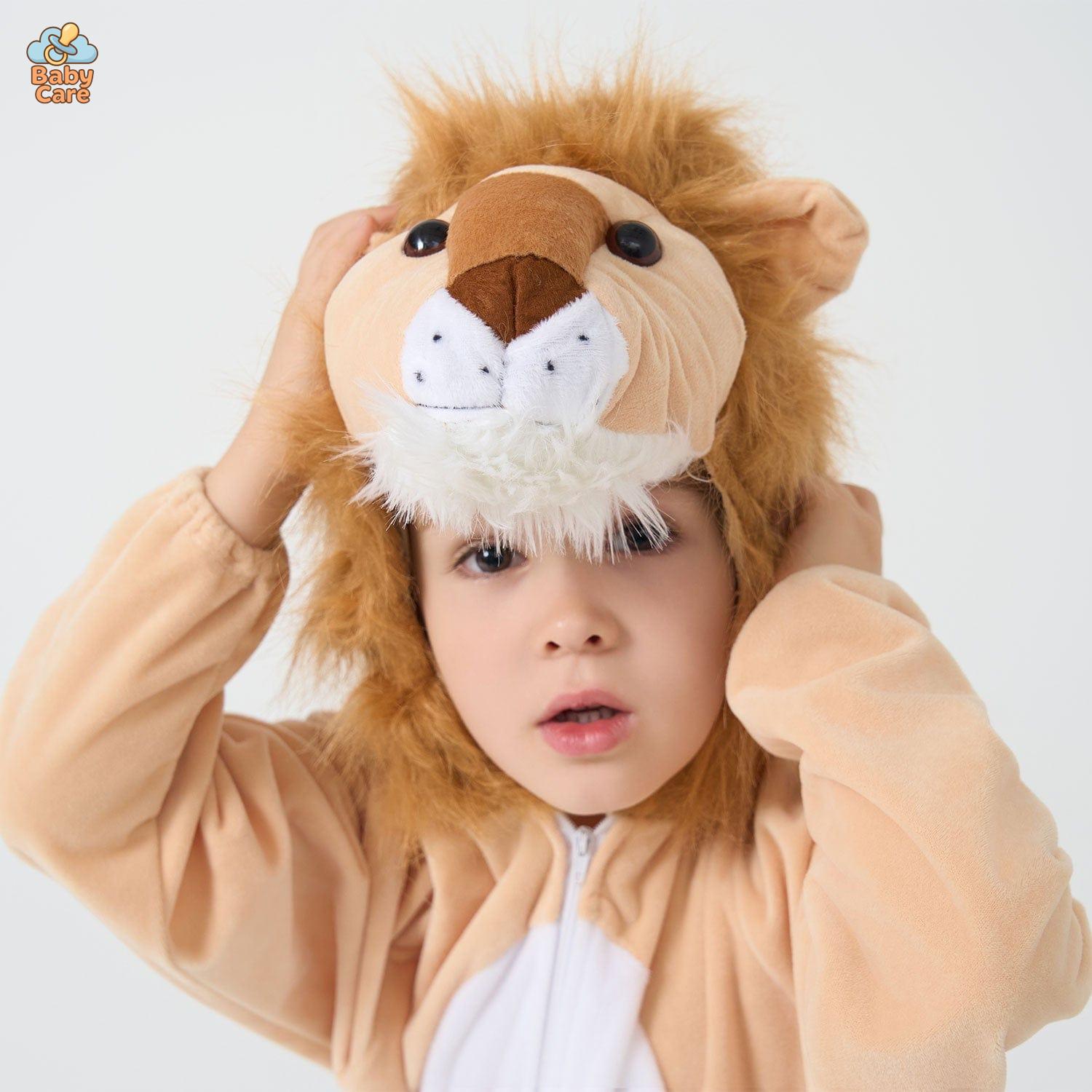 Déguisement Lion Enfant Combinaison Velours
