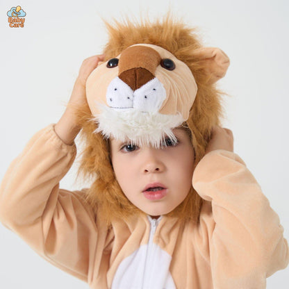 Déguisement Lion Enfant Combinaison Velours