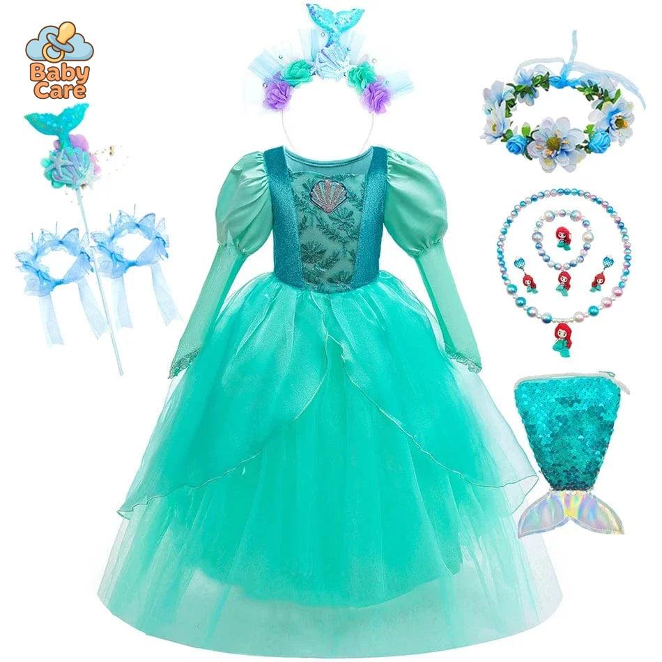 Déguisement Princesse Sirène Enfant Ariel Costume
