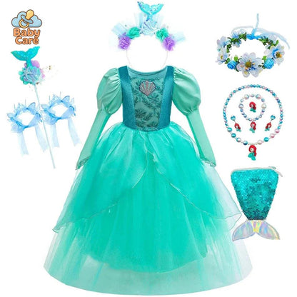 Déguisement Princesse Sirène Enfant Ariel Costume
