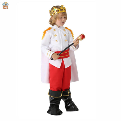 Déguisement roi Prince Enfant Médiéval Luxe