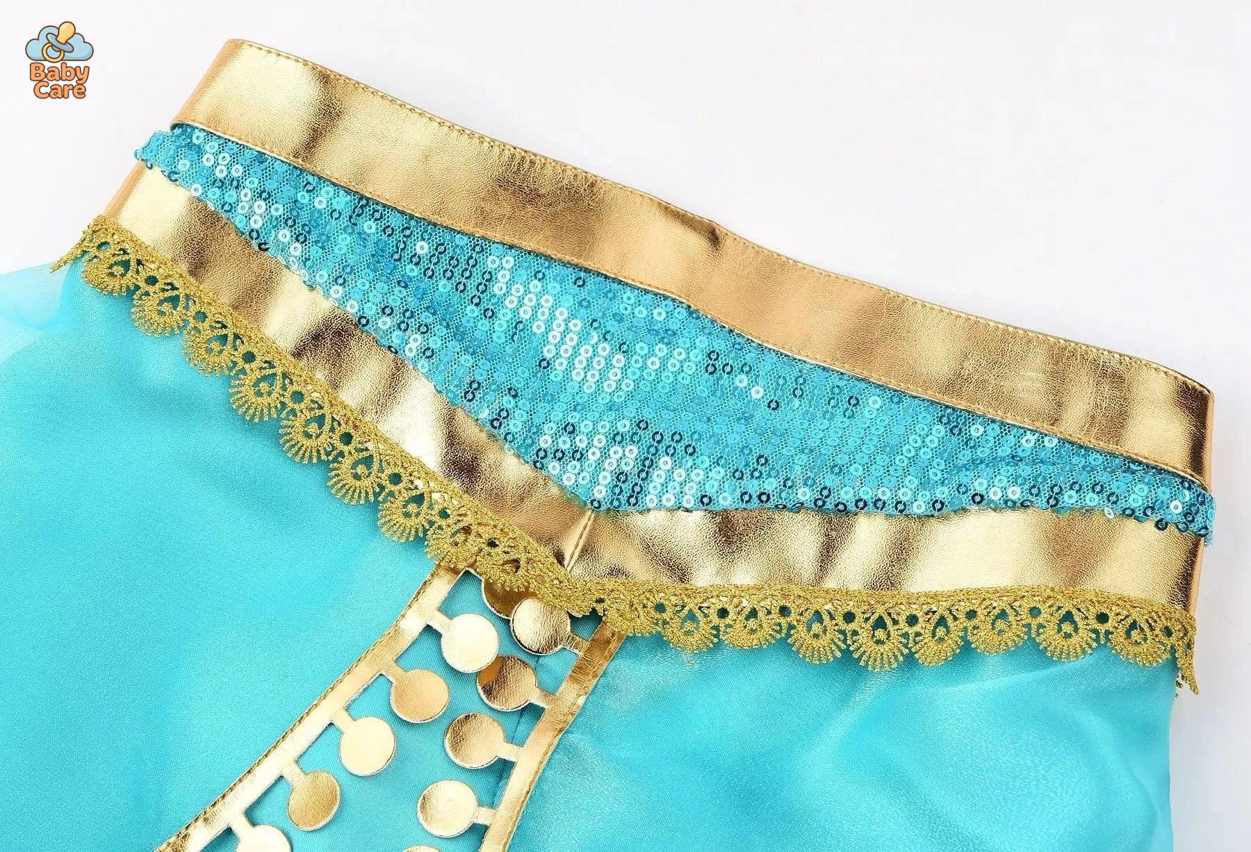 Déguisement Princesse Jasmine Fille Luxe
