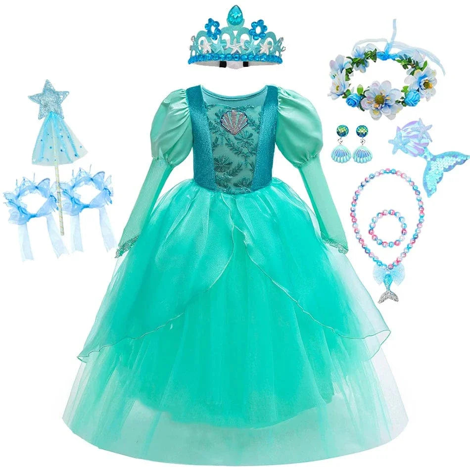 Déguisement Princesse Sirène Enfant Ariel Costume